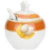 THUN - Zuccheriera con cucchiaino, Collezione Tulipani10,25 x 9,60H 370 cc