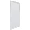 MirrorOutlet Specchio da parete bianco shabby chic con decorazione a tutta lunghezza, 167 x 76 cm