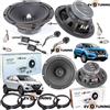 EvoTuning Focal Kit 6 Casse Altoparlanti Focal Auditor Ant+Post per Nissan Qashqai J10 J11 J12