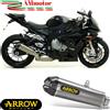 Arrow BMW S 1000 RR 2013 Terminale Di Scarico Works In Titanio Moto Omologato