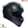 Agv K1 S Matt Black Casco Integrale Moto TAGLIA M 57 58 Omologazione E2206