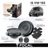 Focal Casse Altoparlanti Anteriori FOCAL plug e play IS VW 155 100w per MAN TGE