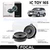 Focal Casse Altoparlanti Post FOCAL plug e play IC TOY 165 per TOYOTA LAND CRUISER