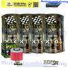 Bardahl/Hiflo Kit Tagliando Olio Bardahl XT4R 5W40 Filtro Per Yamaha XV1000 SE 3DR�1988>1989