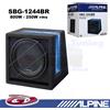 Alpine SBE-1244BR Subwoofer passivo Bass Reflex in cassa da 30 cm (12'') 800W
