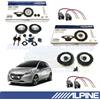 ALPINE SXE1750S+SXE1725S Kit Casse Altoparlanti per PEUGEOT 208 DAL 2012>2019