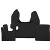 F-Core Tappeti Copricofano Ecopelle Liscia Nera DAF XF105 XF106 con webasto Manuale