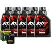 Motul Kit Tagliando Olio Motul 300V 15W50 Per Yamaha XV1900 CTS Stratoliner 2006>2010