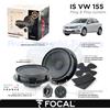 Focal Casse Altoparlanti anteriori FOCAL plug e play IS VW 155 100w per VW POLO VI