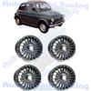 Stilauto 4 Cerchi in Lega da 12" per FIAT 500 F L R EPOCA mod SUPER LOOK 4½ X 190mm GRIFO