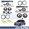 ALPINE SXE1750S + SXE1725S Casse Altoparlanti Ant+Post per LANCIA YPSILON 03>11