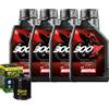 Motul Kit Tagliando Olio Motul 300V 15W50 Per Honda GL1500 F6C Valkyrie SC34 1997>2003