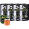 Bardahl/Hiflo Kit Tagliando Olio Bardahl XT4R 0W30 Per Aprilia RST 1000 Futura�2001>2006