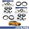 ALPINE SXE1750S+SXE1750S Casse Altoparlanti per FORD FOCUS III 2011>2017