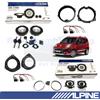 ALPINE SXE1750S + SXE1025S Kit Casse Altoparlanti per Fiat Qubo Fiorino 2008>