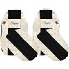 F-Core COPPIA FODERE FODERINE IN ECOPELLE SPECIFICHE CHAMPAGNE MAN TGX EURO 5 EURO 6