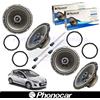 PHONOCAR 66026 Casse altoparlanti Ant + Post coassiali 165mm 60w per PEUGEOT 308