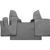 F-Core Tappeti copricofano ecopelle liscia grigia DAF XF105 XF106 Automatico no webasto