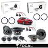 Focal Casse Altoparlanti Ant + Post FOCAL AUDITOR ASE165 + ACX165 per CITROEN C4 II