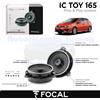 Focal Casse Altoparlanti Posteriori FOCAL plug e play IC TOY 165 per TOYOTA AURIS II