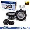 ALPINE Casse Altoparlanti a 2 vie Alpine S2-S40C 100mm 2 Woofer 2 Tweeter 140W 45W rms
