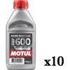 MOTUL RBF 600 FACTORY LINE DOT 4 Olio per Freni e Frizioni Idrauliche 10 X 500ml