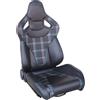 Simonini (Original OE) Sedile Sportivo Riscaldato Reclinabile in Pelle e Tessuto Blu Simoni Racing