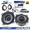 ALPINE Casse Alpine S2-S40 Altoparlanti post Coassiali 100mm 140W per FIAT PUNTO EVO