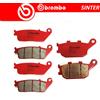 Brembo Pastiglie Freno Brembo Sinter Ant + Post Per HONDA VT 1100 C2 SHADOW 1995>