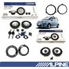 ALPINE SXE1750S + SXE1725S Casse Altoparlanti Ant+Post per FIAT PANDA 2003>2012