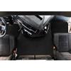 F-Core SET TAPPETI COPRICOFANO IN ECOPELLE LISCIA NERA PER IVECO S-WAY SWAY dal 2019