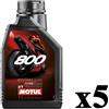 Motul 800 2T Road Racing Factory Line 100% Sintetico Ester Care 5 Litri Olio