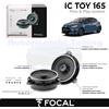 Focal Casse Altoparlanti Posteriori FOCAL plug e play IC TOY 165 per TOYOTA YARIS IV
