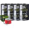 Bardahl/Hiflo Kit Tagliando Olio Bardahl XT4R 0W30 Filtro Per Kawasaki ZR750 Zephyr�1996>1999