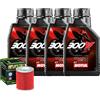 Motul Kit Tagliando Olio Motul 300V 15W50 Filtro Per Moto Morini 1200 Granpasso�2006>