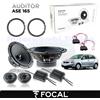 Focal Casse Altoparlanti anteriori 165mm FOCAL AUDITOR ASE165 120w per VW POLO 9N