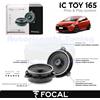 Focal Casse Altoparlanti Posteriori FOCAL plug e play IC TOY 165 per TOYOTA AURIS III