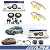 ALPINE SXE1750S+SXE1025S Casse Altoparlanti Ant+Post per FIAT PUNTO 188 99>05