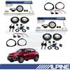 ALPINE SXE1750S + SXE1750S Casse Altoparlanti Ant + Post per FIAT 500X