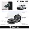 Focal Casse Altoparlanti Posteriori FOCAL plug e play IC TOY 165 per TOYOTA YARIS III