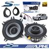 ALPINE Casse Alpine S2-S40 Altoparlanti posterior Coassiali 100mm 140W per OPEL ASTRA H