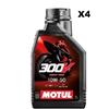 MOTUL 4 Litri Olio Moto Motul 300V 4T Factory Line Road Racing 10W50 100% Sintetico