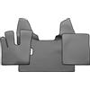 F-Core Tappeti copricofano ecopelle liscia Grigio DAF XF105 XF106 Manuale no webasto