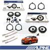 ALPINE SXE1750S SXE1725S Kit Casse Altoparlanti per NISSAN MICRA V K14 dal 2017