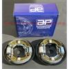 AP KIT GANASCE FRENO PIATTI POST MONTATI FIAT GRANDE PUNTO 1,3MTJ 1,4 PUNTO EVO