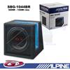 Alpine SBG-1044BR Subwoofer passivo Bass Reflex in cassa da 25 cm (10'') 500W