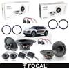 Focal Casse Altoparlanti Ant+Post FOCAL AUDITOR ASE165 + ACX165 per CITROEN C4 CACTUS