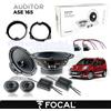 Focal Casse Altoparlanti anteriori 165mm FOCAL AUDITOR ASE165 120w per FIAT QUBO