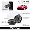 Focal Casse Altoparlanti Posterior FOCAL plug e play IC TOY 165 per TOYOTA CELICA T230