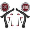 MASTER-SPORT Kit Bracci Sospensione Avantreno FIAT 500 C 312 Cabriolet 1.4 74kW/100hp 2009>
